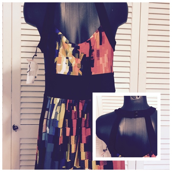 Ronnie Nicole U shaped neck Maxi Dress - Picture 3 of 4