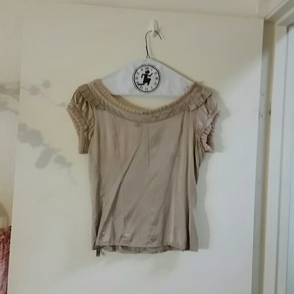 Lux brand silk top from Urban Outfitters