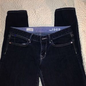 Gap Always Skinny Jeans, size 27/4 in dark denim