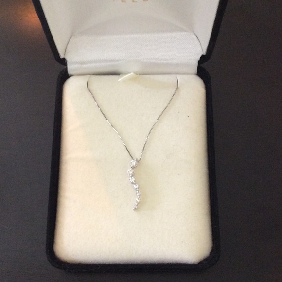 Diamond "Journey" Necklace