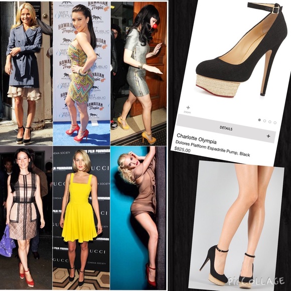 Get the Designer look black canvas espadrille heel - Picture 4 of 4