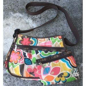 Lesportsac Colorful Floral Crossbody Bag