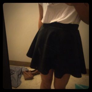 Black Skater Skirt