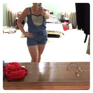 Ridiculously cute denim jumper!