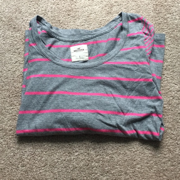 Hollister striped long sleeve shirt - Picture 1 of 4