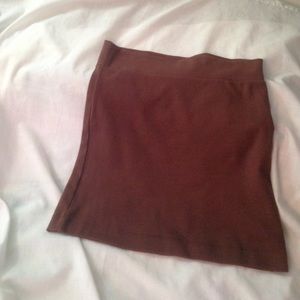 Cute brown pencil skirt