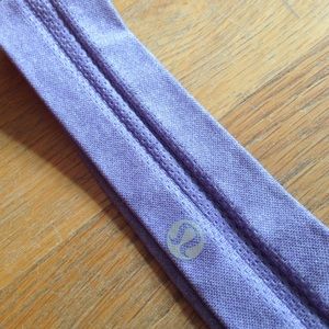 Purple LuLu Lemon grip headband