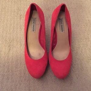 Steve Madden Red Heels