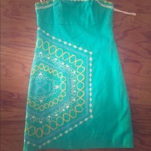 Lilly Pulitzer Strapless Dress