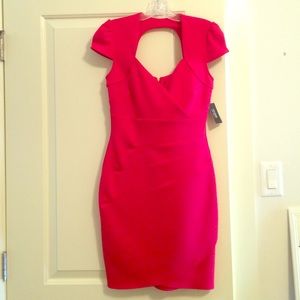 Red Guess bodycon dress. WITH TAGS