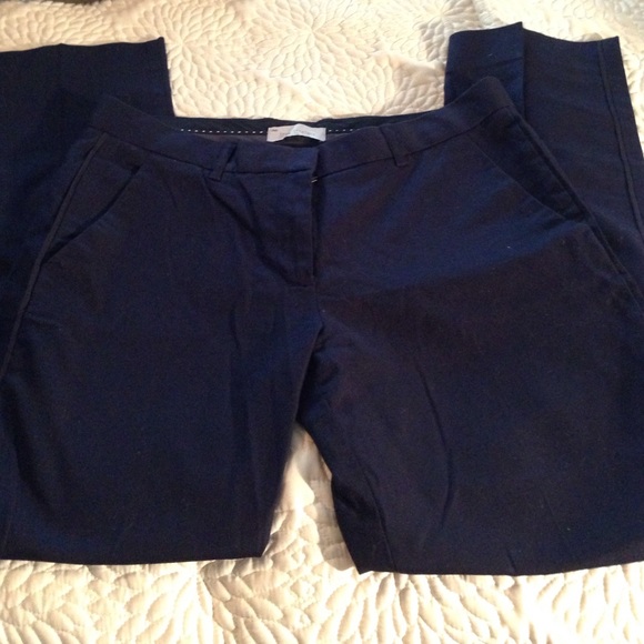 GAP true straight navy pants