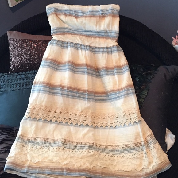 anthropologie striped dress