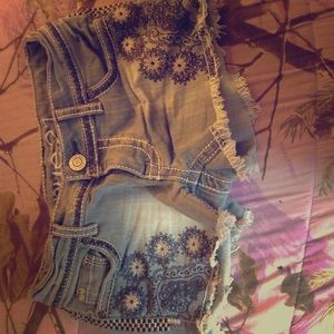 Jean shorts