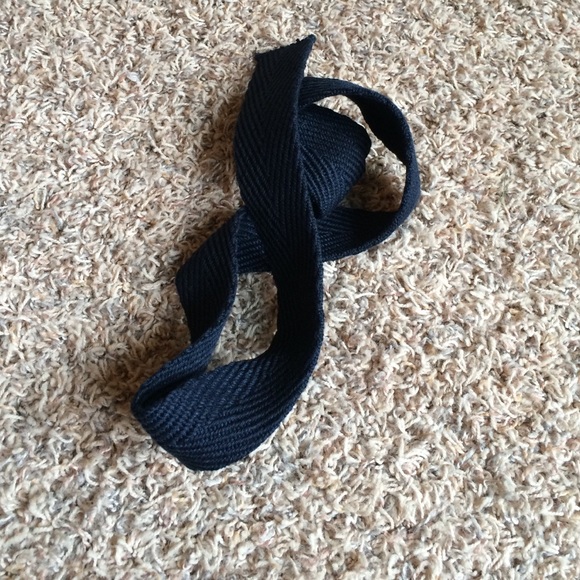 Navy Woven Belt