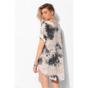 RESERVED 🌙Moon & Sky☁️ tie dye t-shirt dress