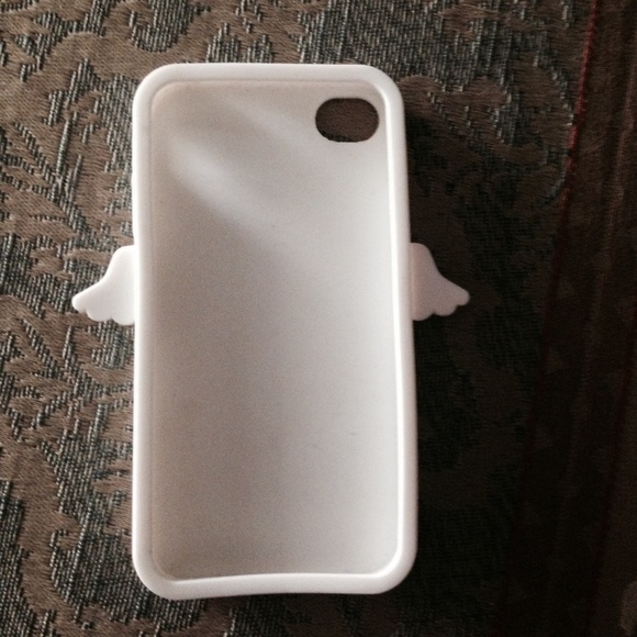 White angel wing and panda iphone 4/4s case bundle - Picture 2 of 4