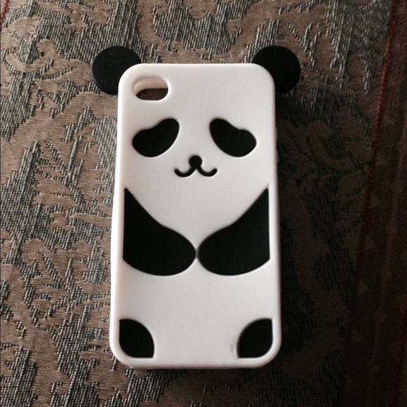 White angel wing and panda iphone 4/4s case bundle - Picture 3 of 4
