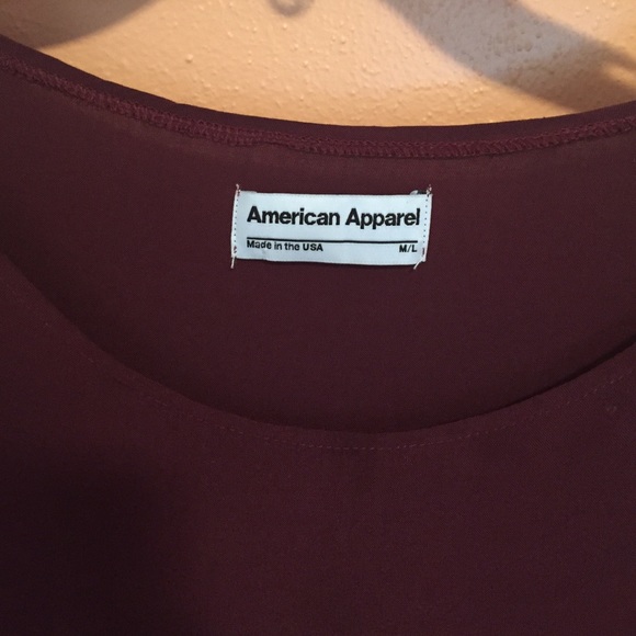 Tent Dress - Burgundy