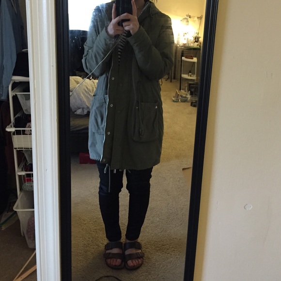 Adidas jacket Green