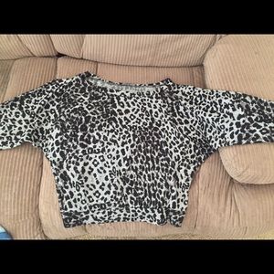 Animal print top