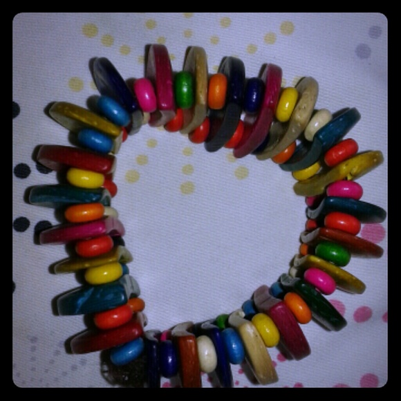 Beautiful multicolored African bracelet