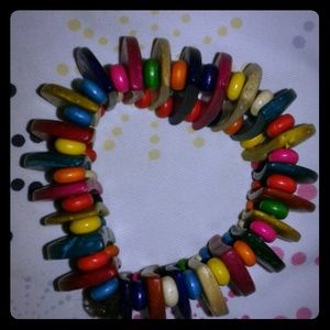 Beautiful multicolored African bracelet