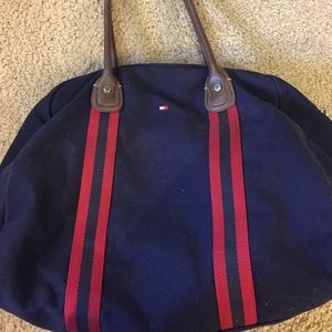 Tommy Hilfiger classic small canvas duffle bag