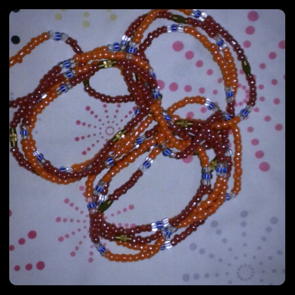 African pearl bracelet. $8 Set of 3