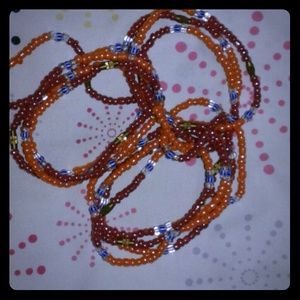 African pearl bracelet. $8 Set of 3