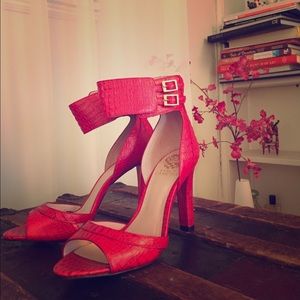Vince Camuto red heels.