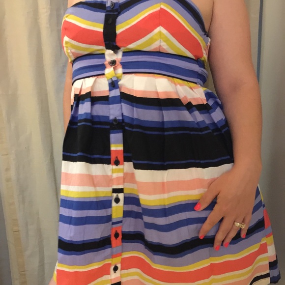 Multi striped dress