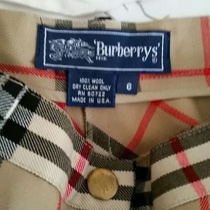 Vintage Burberry pants.