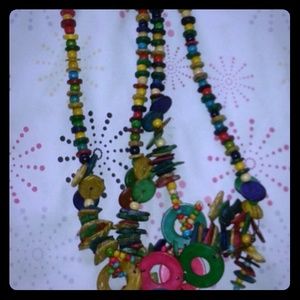 Multicolored necklace.  $5/ each