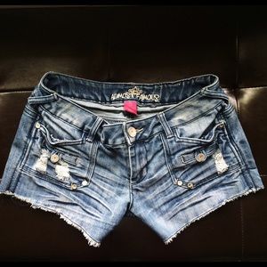 Jean shorts