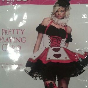 Pretty playing card Halloween costume