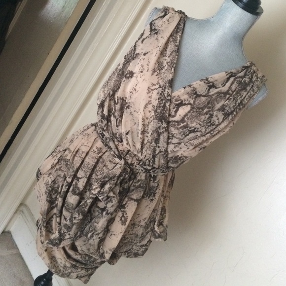 H&M collection snake print dress - 6