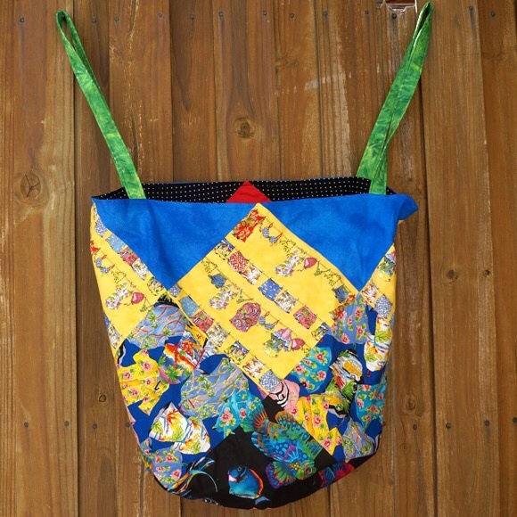 Dot Carrico Handmade Tote- Schlep Bag - Picture 1 of 2