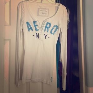 Long sleeve white shirt