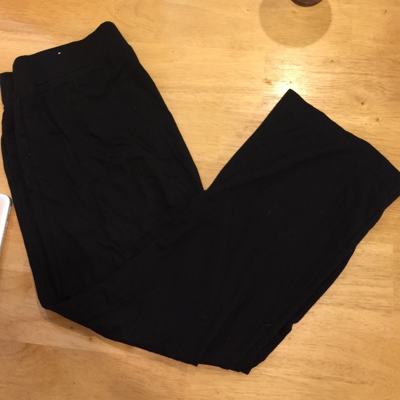 Black stretch professional pants