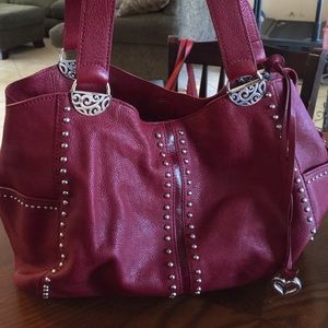 Brighton Andie Soft Studded Leather Shoulderbag