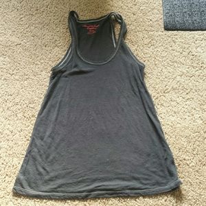 American Eagle black burn out tank top