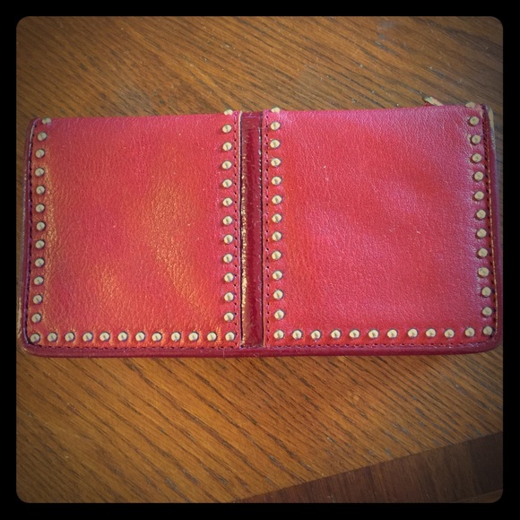 Reduced!!  Brighton Red Leather Wallet
