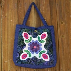 Dot Carrico Handmade Quilted Tote