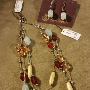 Premier Designs necklace and earrings set