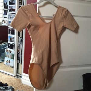 American Apparel Nude bodysuit