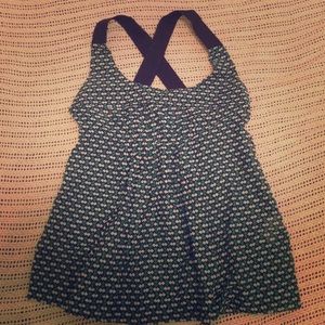 Zara printed summer top