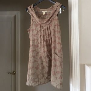 Sheer printed tunic with pockets!