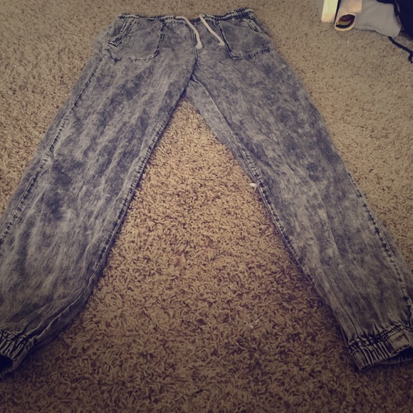 Denim Joggers