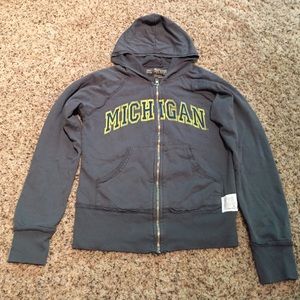 University of a Michigan Hooded Sweatshirt