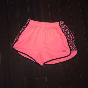 Pink running shorts!